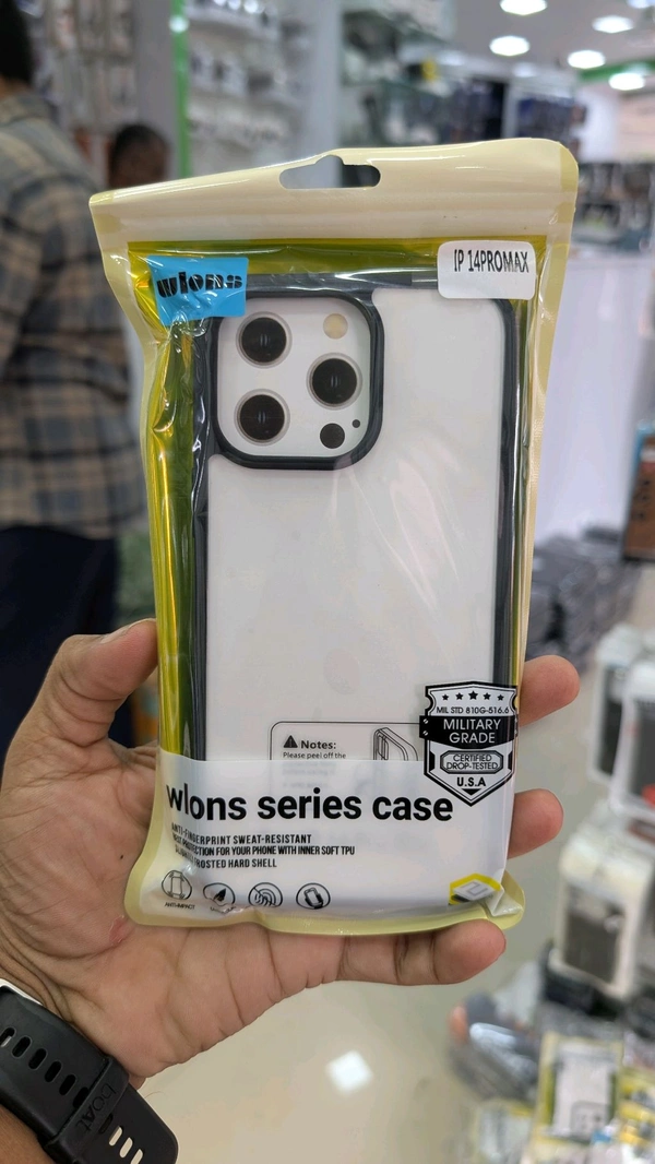 WLONS Apple iPhone WLONS SERIES CASE - Black, iPhone 16
