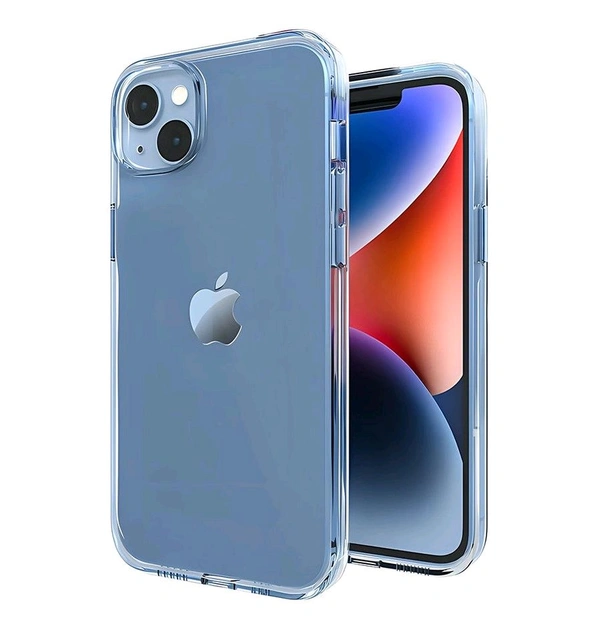 Apple iPhone Liquid Crystal Anti-Yellowing Clear Case - Transparent, iPhone 16