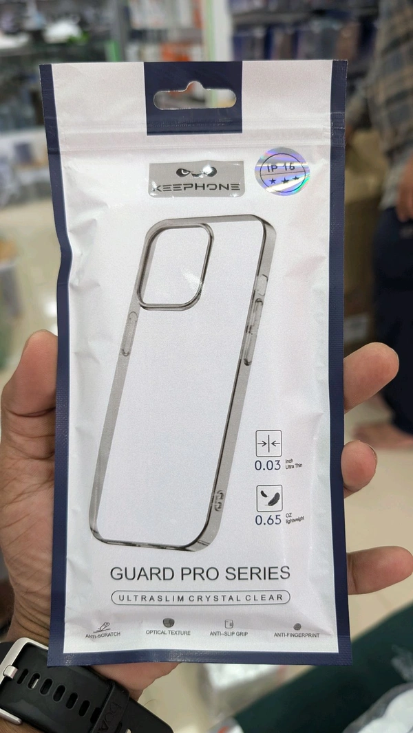 Apple iPhone Liquid Crystal Anti-Yellowing Clear Case - Transparent, iPhone 16