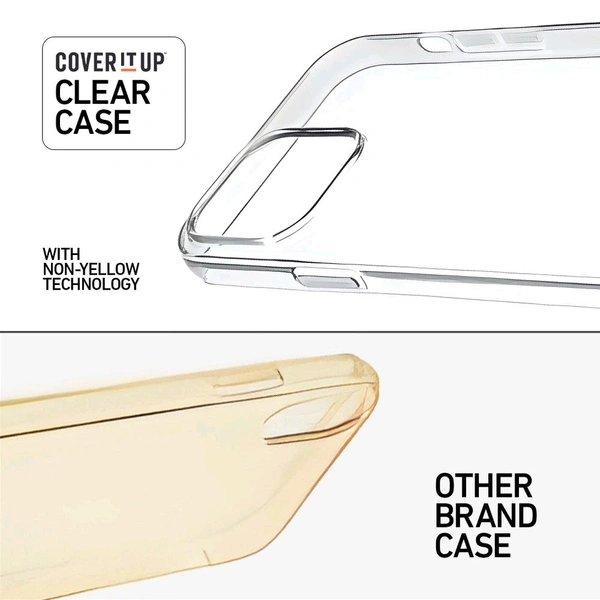 Apple iPhone Liquid Crystal Anti-Yellowing Clear Case - Transparent, Iphone16 Pro