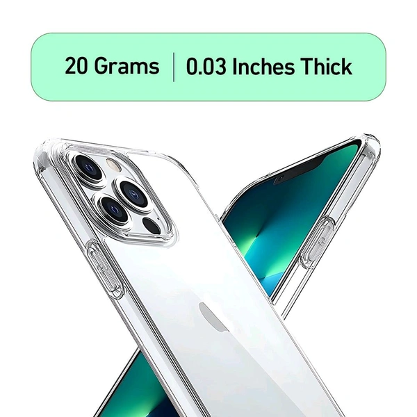 Apple iPhone Liquid Crystal Anti-Yellowing Clear Case - Transparent, Iphone16 Pro