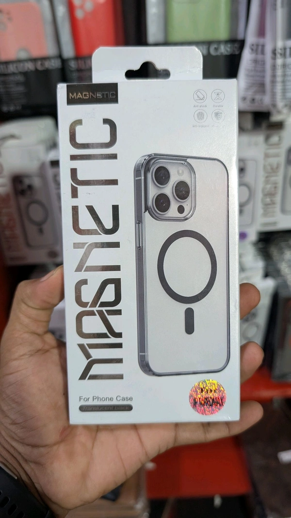 Apple iPhone Liquid Crystal Anti-Yellowing Clear Case With magsafe - Transparent, iPhone 14 Plus