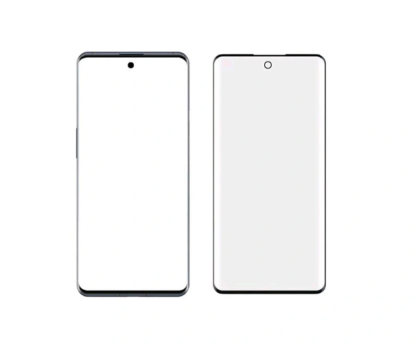 Vivo Models Full Glue Curved Tempered Glass Screen Protector  - Vivo V50/V50E, Black