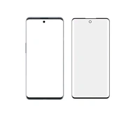 Vivo Models Full Glue Curved Tempered Glass Screen Protector  - Vivo T3 Pro, Black