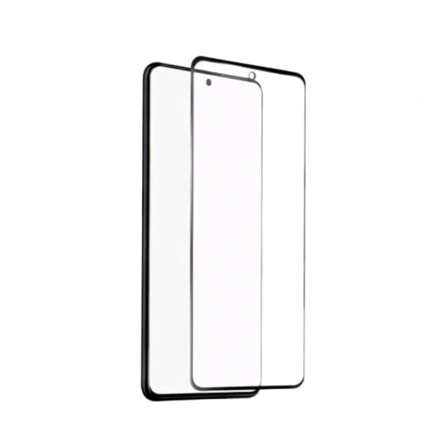 Vivo Models Full Glue Curved Tempered Glass Screen Protector  - Vivo T3 Pro, Black