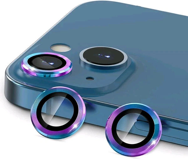  Back Camera Lens RingGuard Protector For lphone Serious Rainbow - Rainbow 🌈, IPhone 16