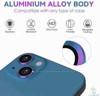  Back Camera Lens RingGuard Protector For lphone Serious Rainbow - Rainbow 🌈, IPhone 14