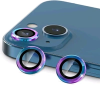  Back Camera Lens RingGuard Protector For lphone Serious Rainbow - Rainbow 🌈, IPhone 15