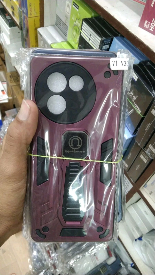 Armor Magnetic Hard Case For Redmi Model - Multy Colour, Poco C61