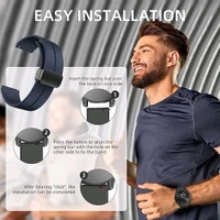 22MM Silicone Strap with Folding Magnetic Lock Compatible with Samsung Galaxy Watch 3 45mm/ Galaxy Watch 46mm/Gear S3 Classic/Frontier Compatible All 22MM Watches(Only Strap)- - Green