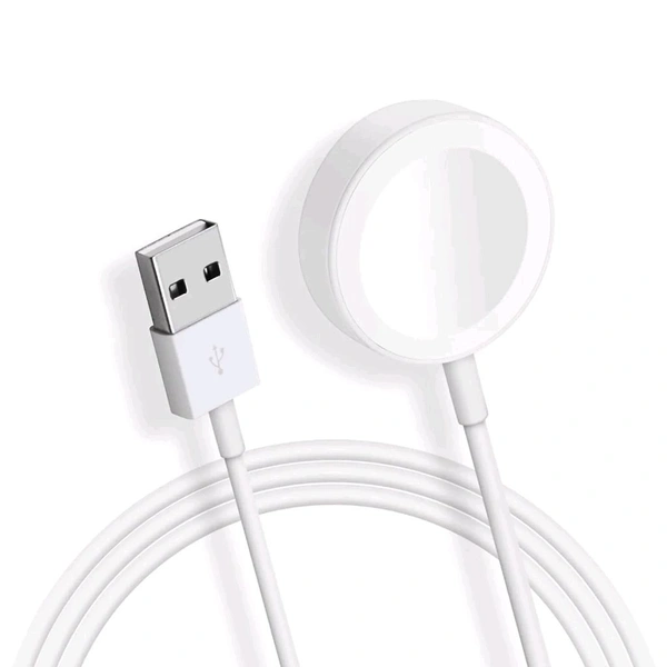 Smart Watch Magnetic Wireless Charger for Apple Watch - White