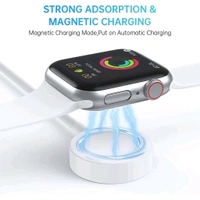 Smart Watch Magnetic Wireless Charger for Apple Watch - White