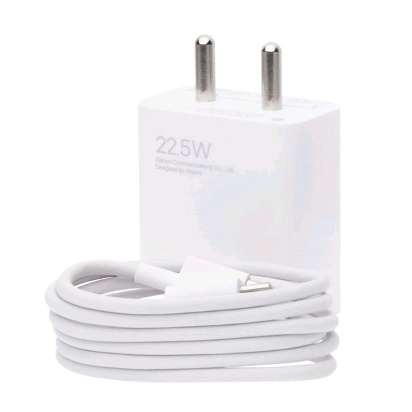 Redmi Mi Xiaomi Original 22.5W Fast Type C Charger - White