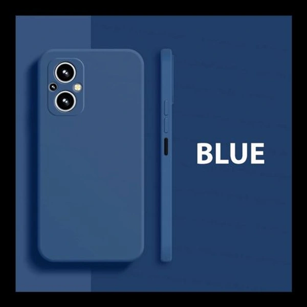 Space Cloth Silicon Case - Blue, Vivo Y20