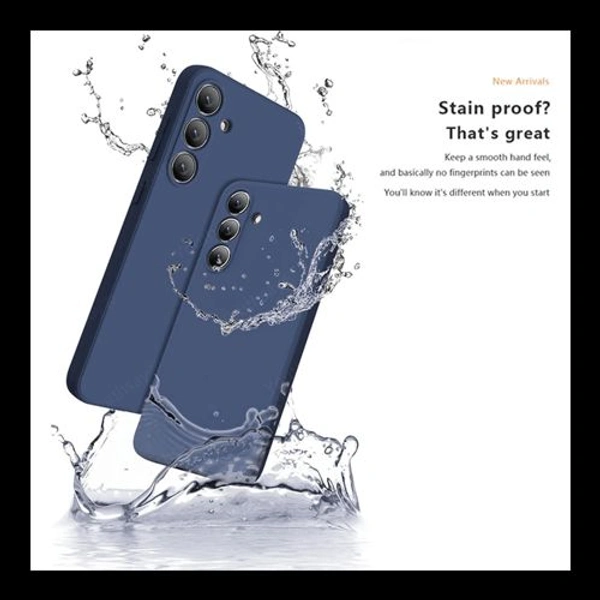 Space Cloth Silicon Case - Blue, Vivo Y20