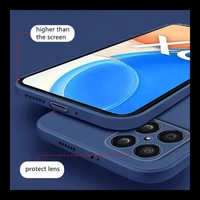 Space Cloth Silicon Case - Blue, Vivo Y20