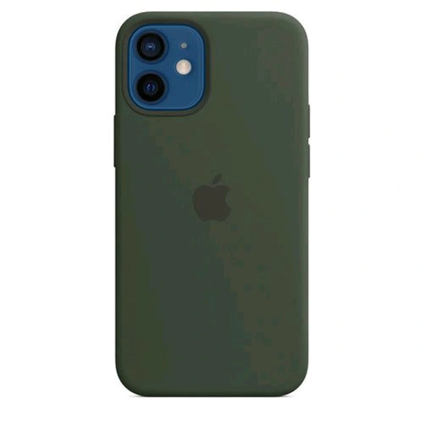 Iphone Liquid Silicone Case  - Pin Green