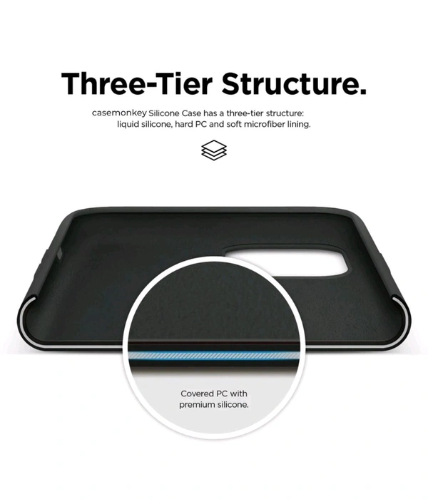 Iphone Liquid Silicone Case  - Deep Navy