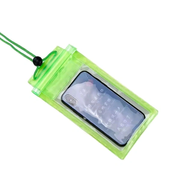 Waterproof Mobile Pouch Cover for All Mobiles, Cellphone Dry Bag Compatible for iPhone, Samsung, Mi, Redmi, Oppo, VIVO, All Other Smartphones up to 6.5 inches - 2, Multy Colour