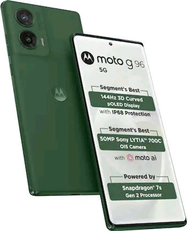 Motorola  MOTOROLA G96 5G - Green, 8+128
