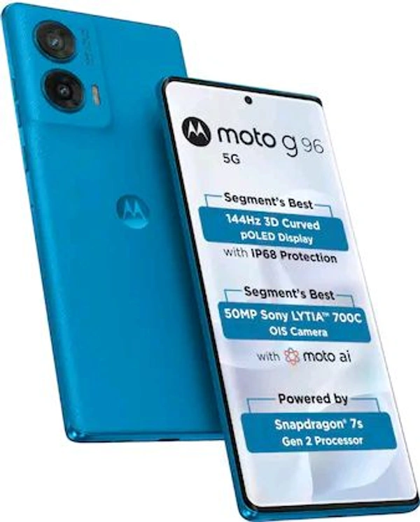 Motorola  MOTOROLA G96 5G - Blue, 8+128