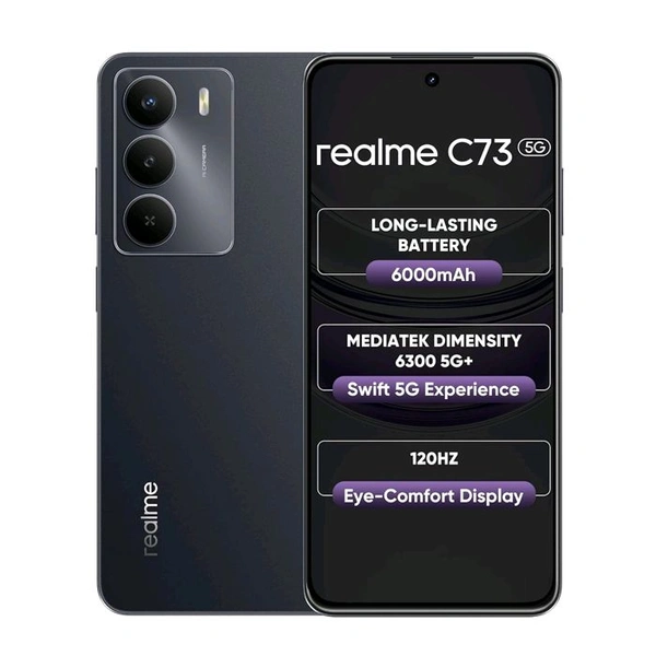 Realme C73 5G (4GB/128GB - Black