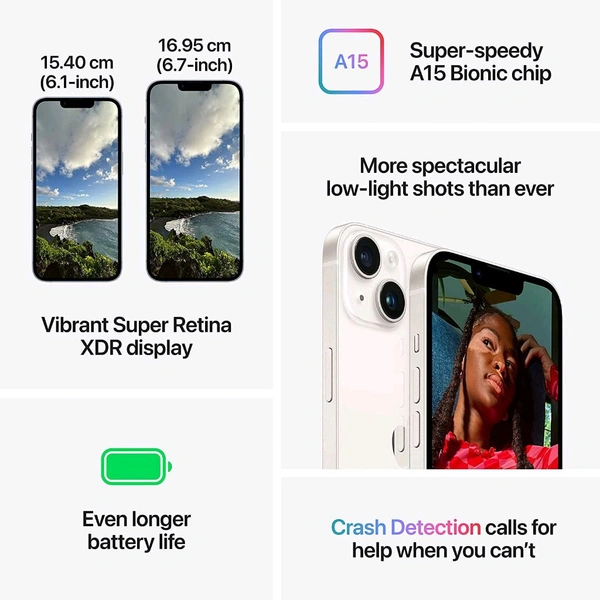 Apple iPhone 14 Plus Blue 512GB - Starlight
