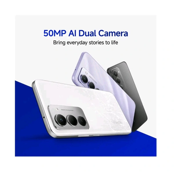 Redmi 15 5G | 6.9 inches Display | Xiaomi HyperOS 2 | Snapdragon® 6s Gen 3 Mobile Platform | 50MP Main Camera | 8MP Front Camera | 7000 mAH Battery - Sandy Purple, 6+128
