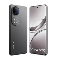 Vivo V50 | AMOLED Display | Qualcomm Snapdragon 7gen | Android 15 | Funtouch OS 15 | 50MP Triple rear camera | 50MP Front camera - Rose Red, 8+256