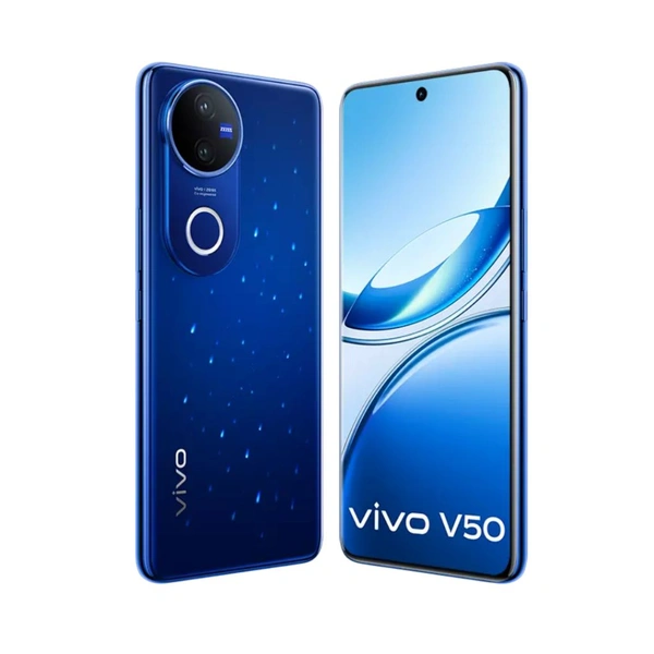Vivo V50 | AMOLED Display | Qualcomm Snapdragon 7gen | Android 15 | Funtouch OS 15 | 50MP Triple rear camera | 50MP Front camera - Rose Red, 8+256