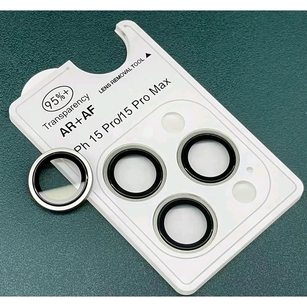 Roxone iPhone 15 Pro Max Camera Lens Protectors (Clear)