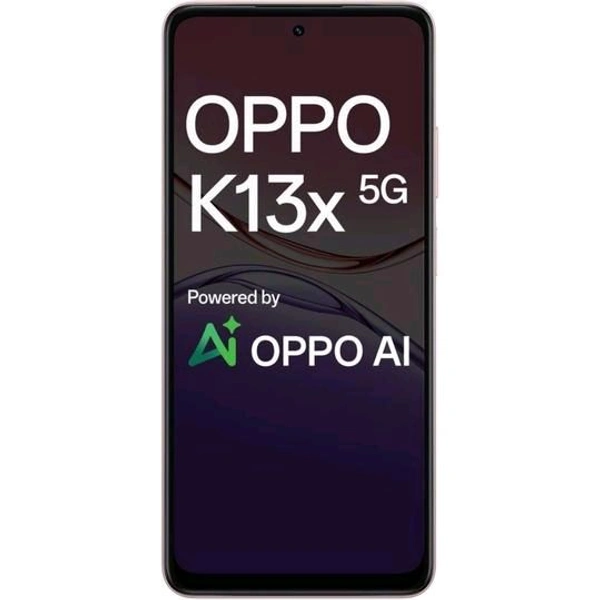 Oppo K13x 5G 128 GB, 6 GB RAM, Sunset Peach, Mobile Phone