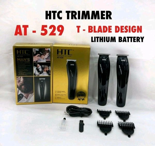 HTC AT-529 Og Heavy Premium Quality Professional Hair Trimmer (T Type Blade Design