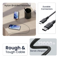 Ambrane RCT-15 Type C Cable
Fast Charging Type C Cable