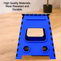 18 Inches Plastic Foldable Pick n Move Strong Step Stool Table
