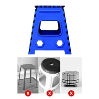 18 Inches Plastic Foldable Pick n Move Strong Step Stool Table