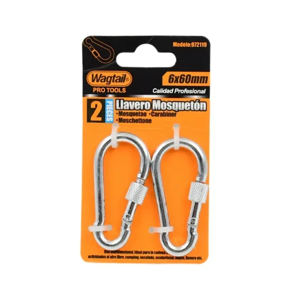 (2 Pcs Set) Snap Hook with Screw-Stainless Steel
