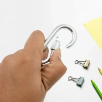 (2 Pcs Set) Snap Hook with Screw-Stainless Steel