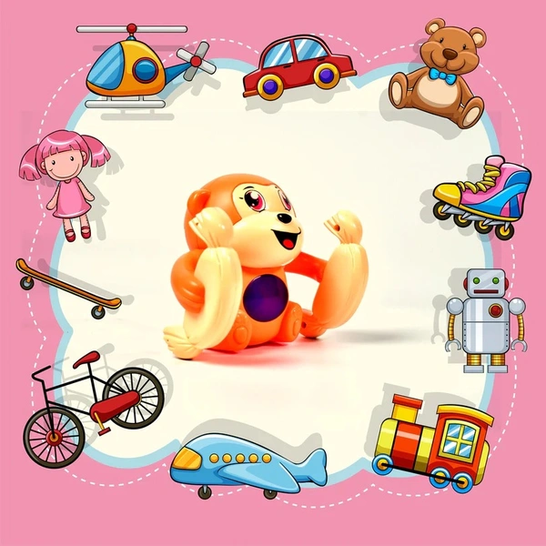 360 DEGREE DANCING AND SPINNING MONKEY TOY
