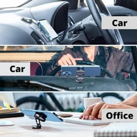 360 Degree Rotating Magnetic Car Phone Holder Stand