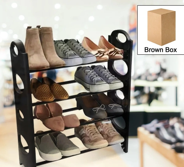 4 SHELVES SHOE RACK