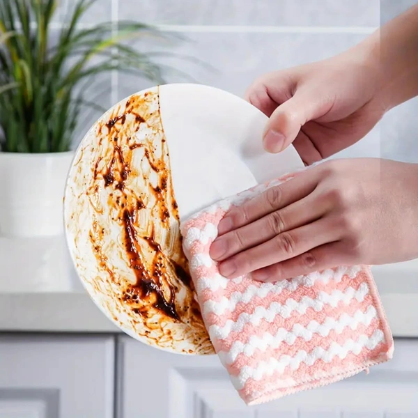 Absorbent Dishwashing Cloth (1 PC)