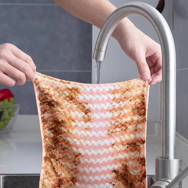 Absorbent Dishwashing Cloth (1 PC)