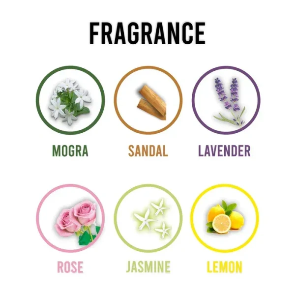 Air freshener Flowers Block for Bathroom and Toilet