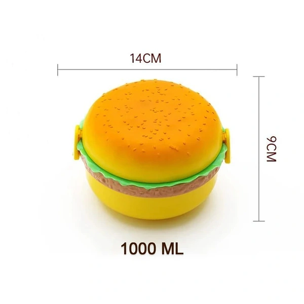 BURGER SHAPE LUNCH BOX