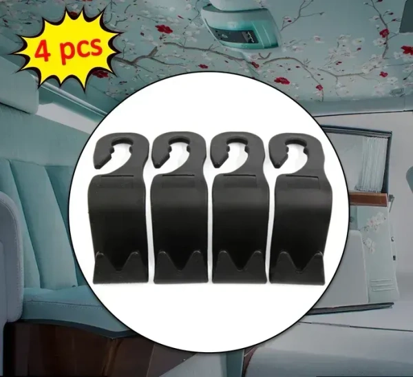 Car Backrest Hanger and backrest stand ( 4 pc )