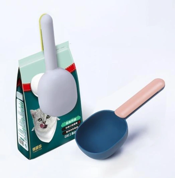 Clip Spoon, Handle Clip Function Design ABS Food-Grade Materials Food Shovel