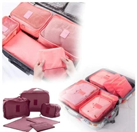 CLOTH ORGANIZER POUCH LAUNDRY ZIPPER BAGS (6 PCS)