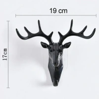 DEER SHAPE SELF ADHESIVE WALL HOOK