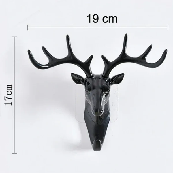 DEER SHAPE SELF ADHESIVE WALL HOOK